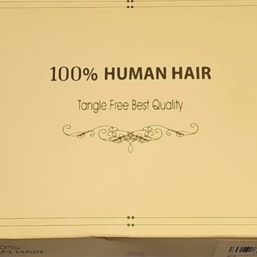 Tangle-Free Black 100% Human Hair Wig Best Quality
